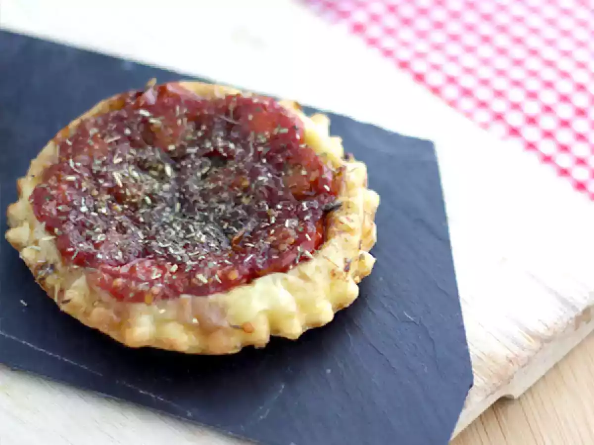 Tårta med körsbärstomater Tatin - foto 3