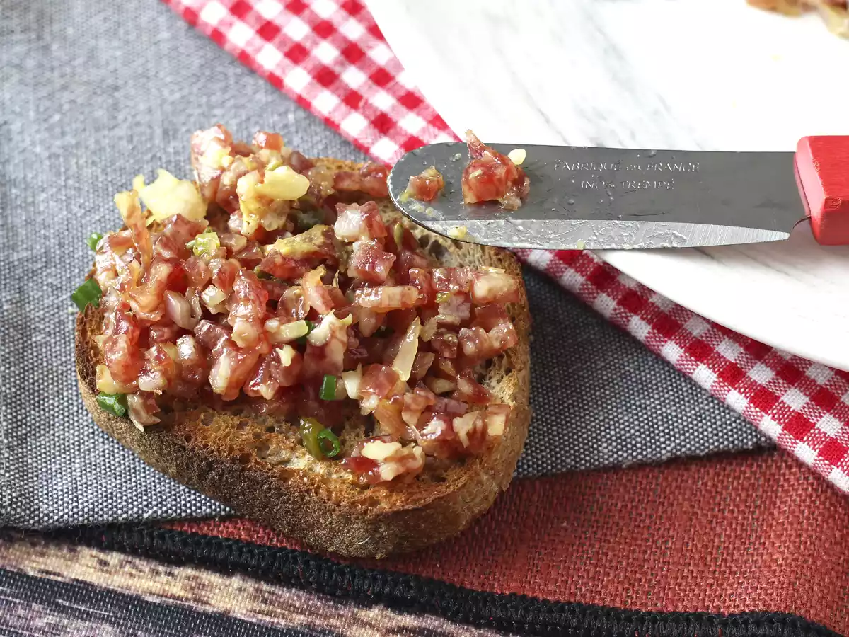 Tartar de fuet: en expressversion av den klassiska bifftartaren - foto 4