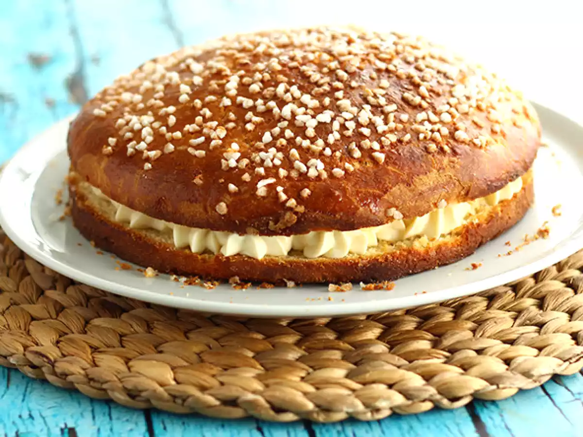 Tarte tropézienne förklarad steg för steg