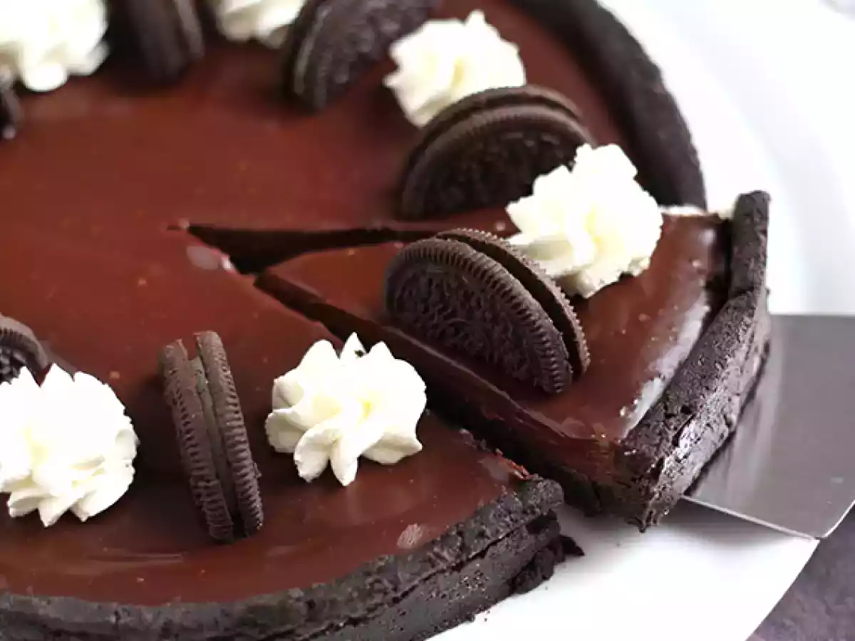 Tartelett med Oreo och choklad