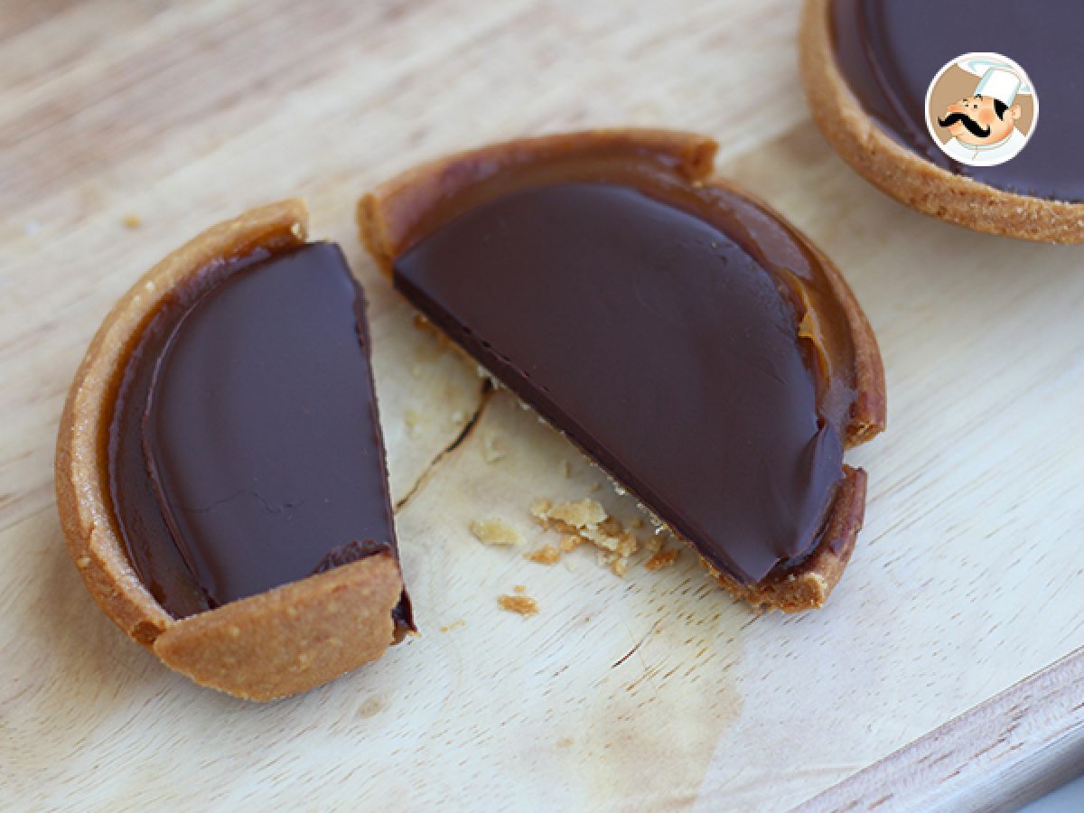 Tarteletter med karamell och choklad - foto 3