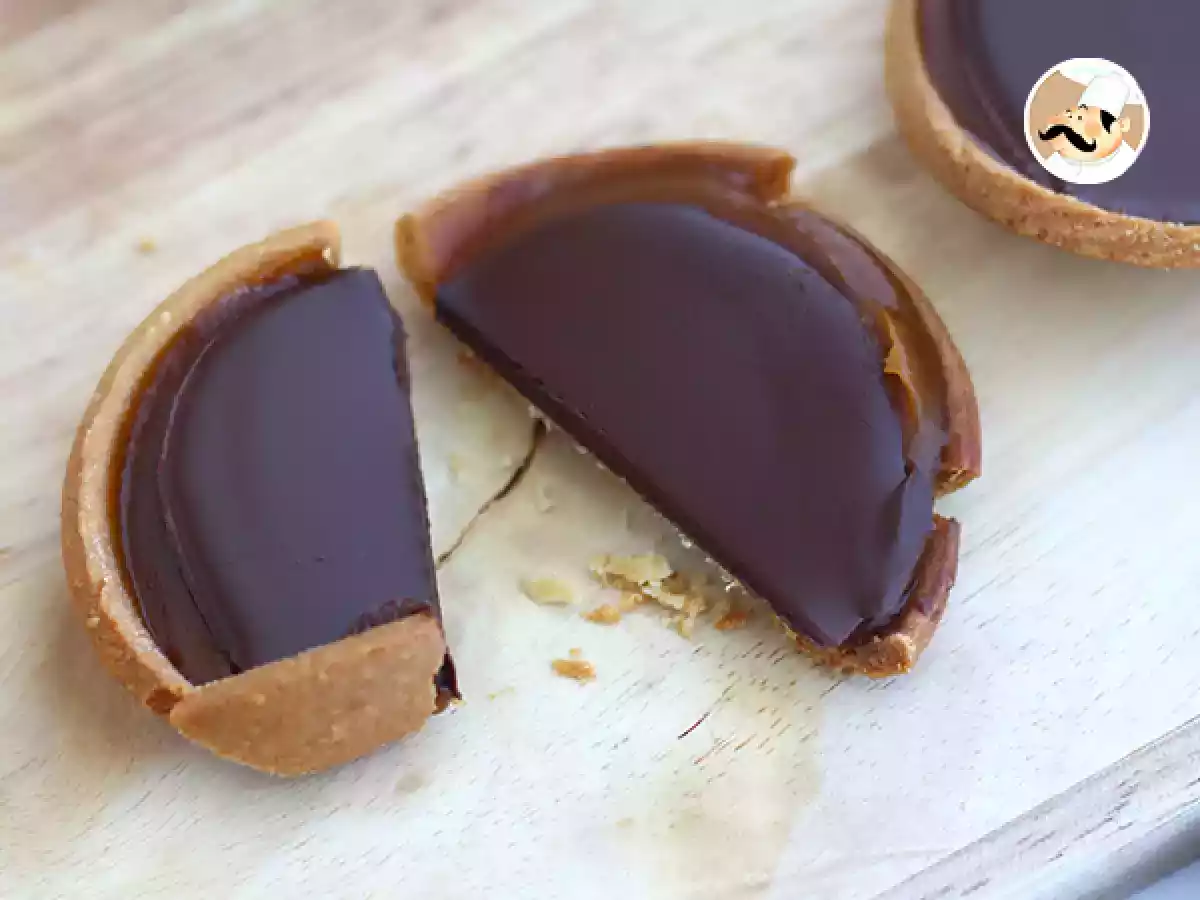 Tarteletter med karamell och choklad - foto 3