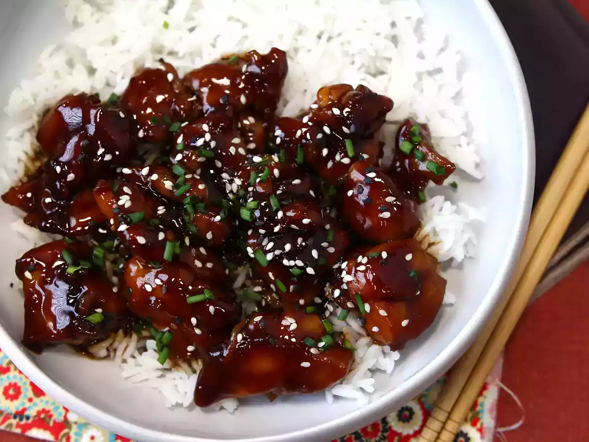 Teriyaki kyckling, den söta och smakrika japanska såsen du kommer att älska!