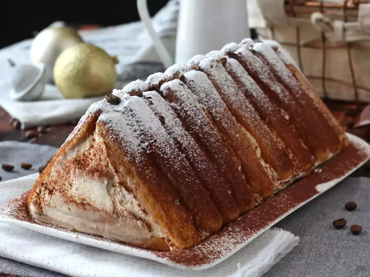 Tiramisu-formad stock utan form för kaffeälskare - foto 9