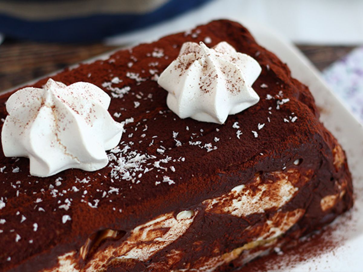 Tiramisu-logg (steg-för-steg-instruktioner) - foto 2