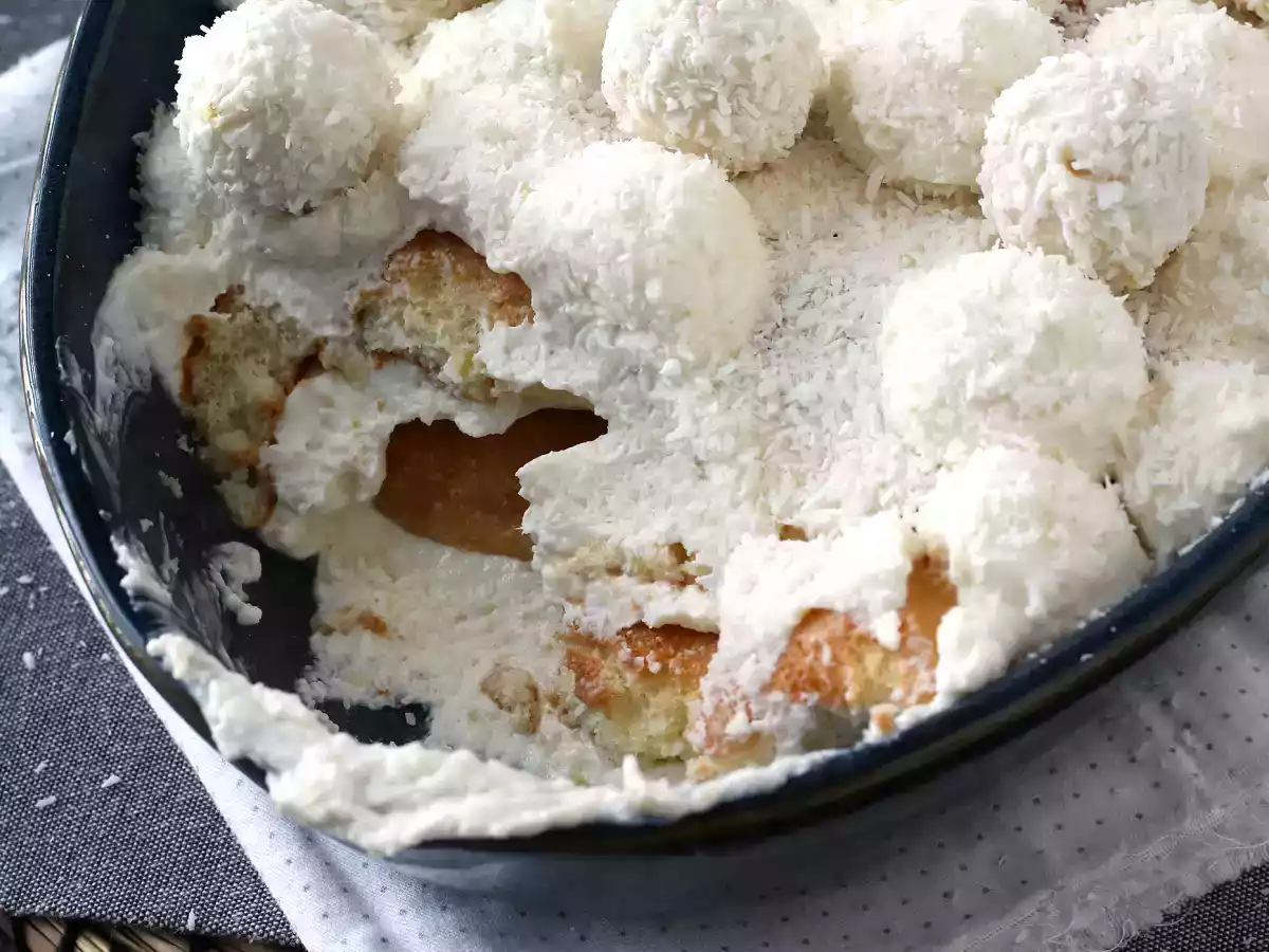 Tiramisu med Raffaello och kokosnöt - foto 2