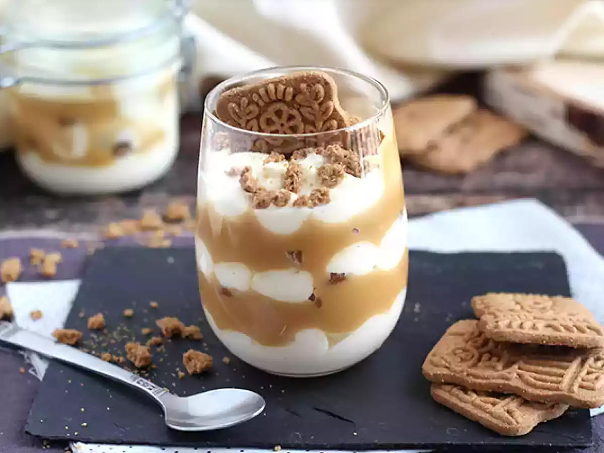 Tiramisu med speculoos och saltad smörkola - foto 2