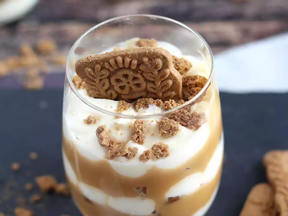 Tiramisu med speculoos och saltad smörkola - foto 3