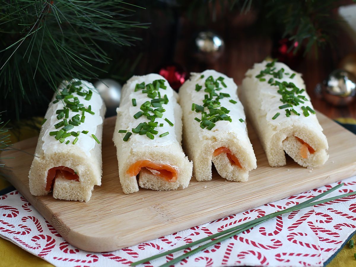 Toasts på julbockar