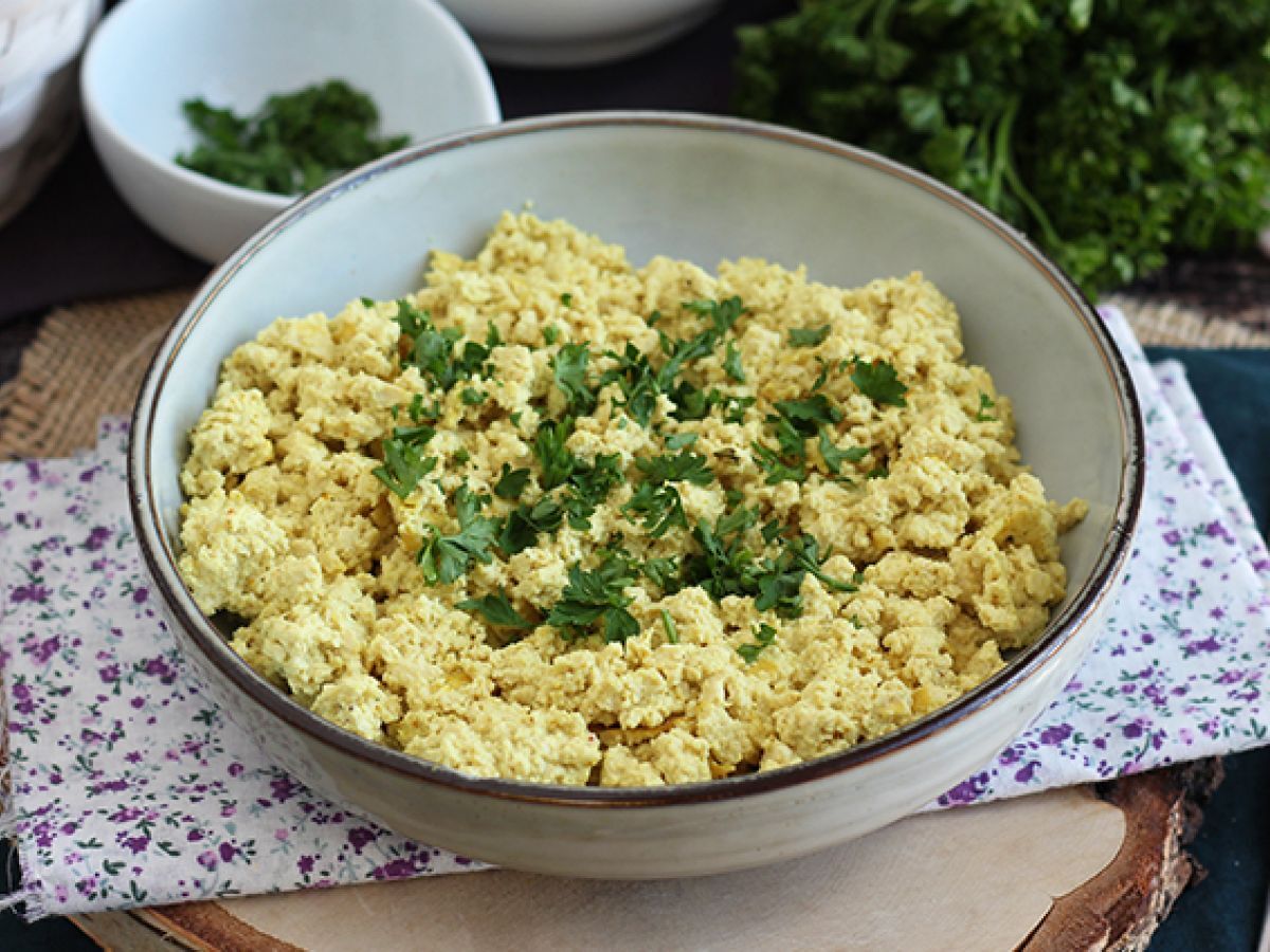Tofu-röra istället för äggröra!