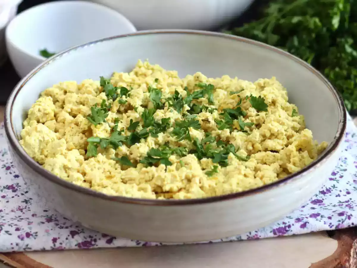 Tofu-röra istället för äggröra! - foto 3
