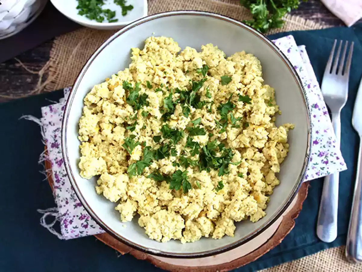 Tofu-röra istället för äggröra! - foto 4