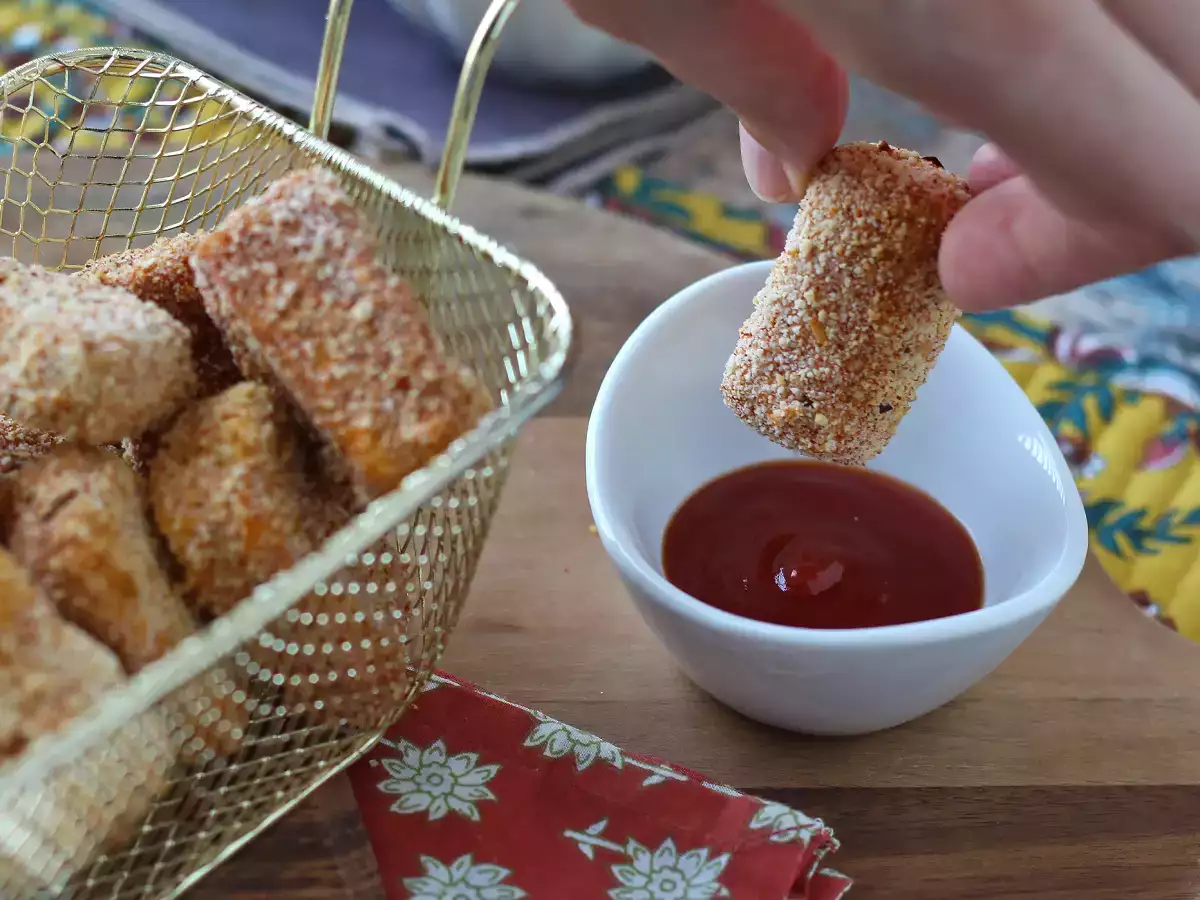 Tofunuggets i luftfritösen