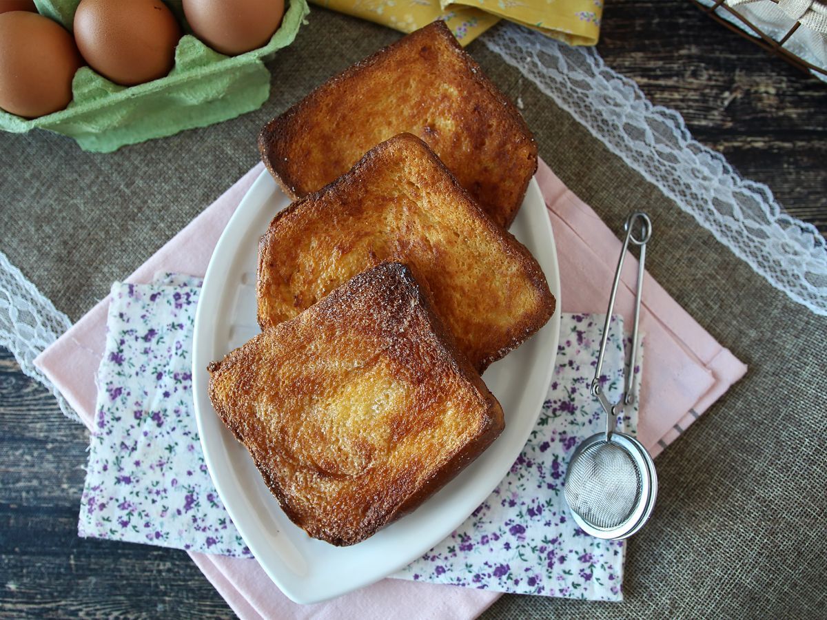 Torrijas i fritös med briochebröd, en tradition utan komplikationer - foto 8