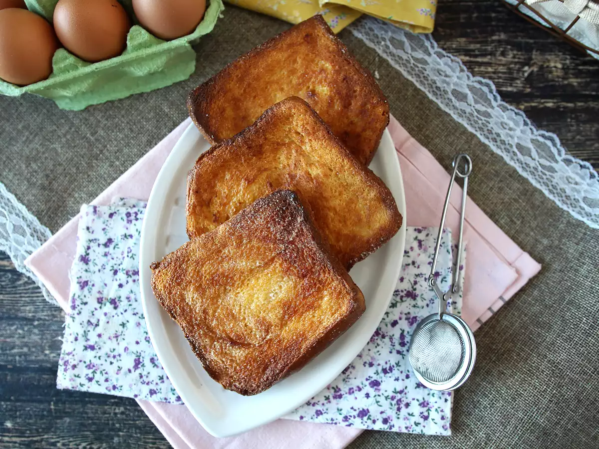 Torrijas i fritös med briochebröd, en tradition utan komplikationer - foto 8