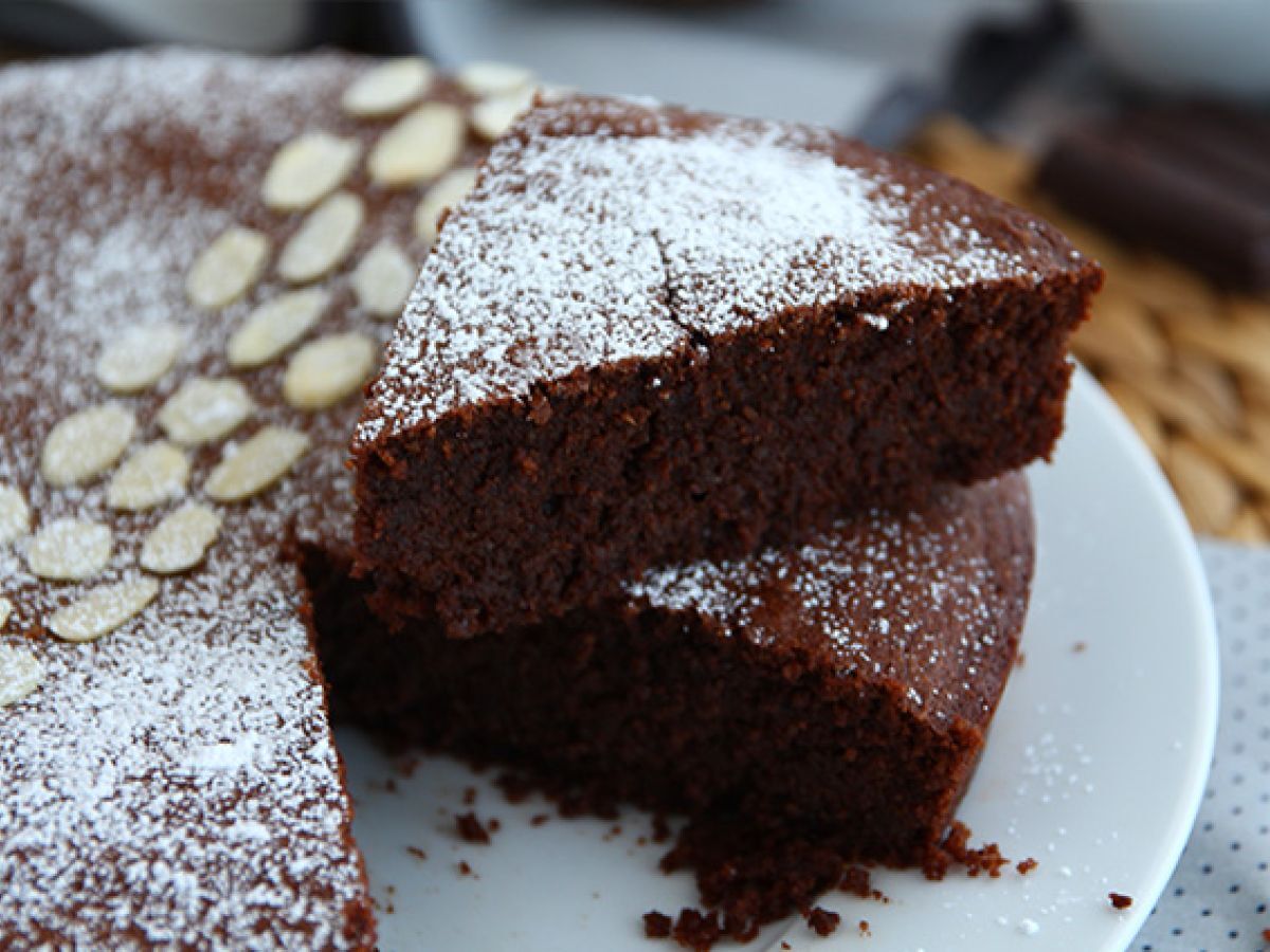 Torta caprese fondante