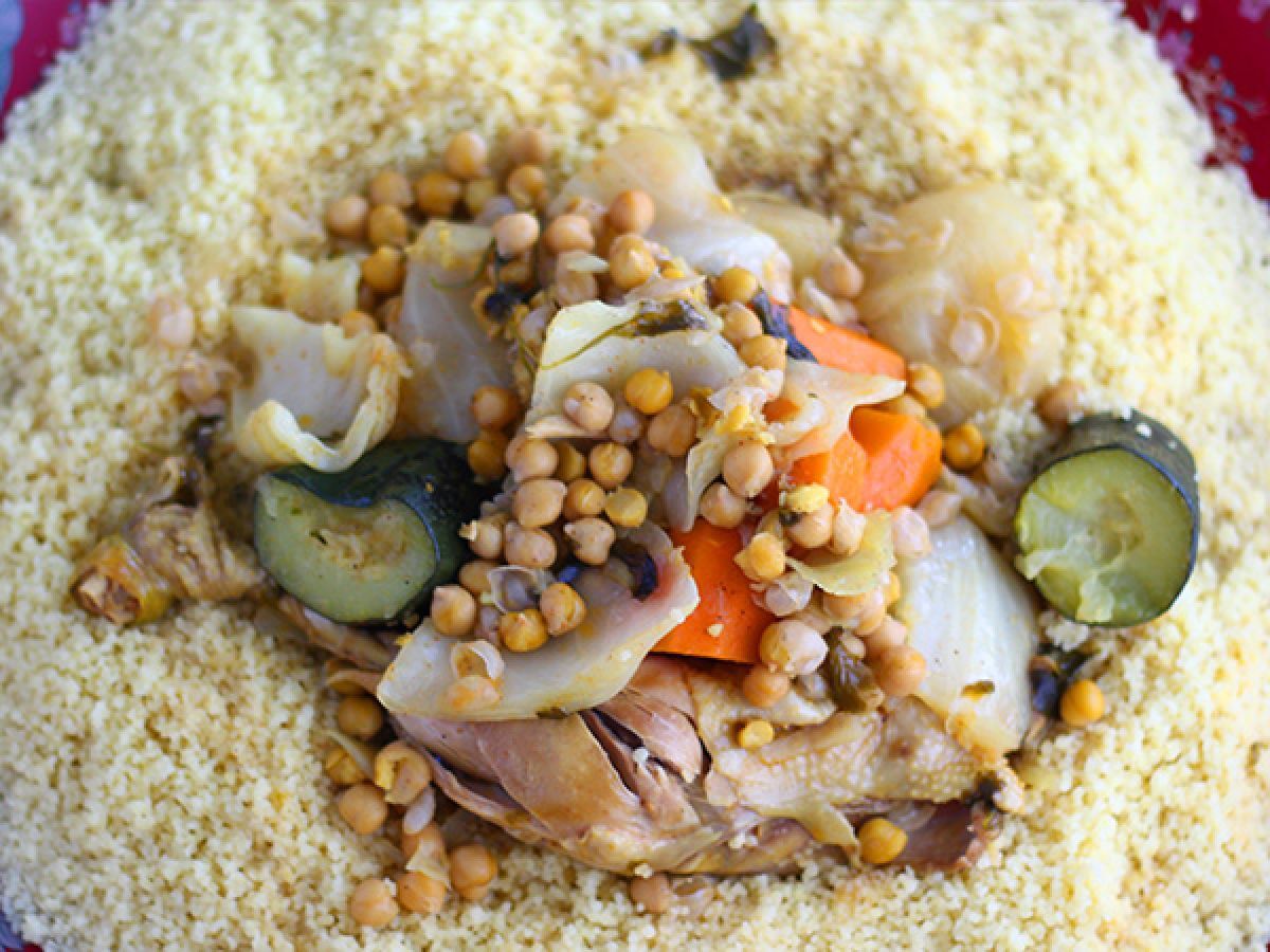Traditionell marockansk kycklingcouscous - foto 3