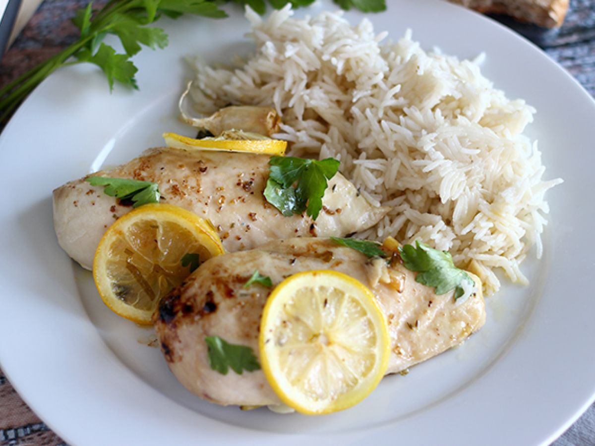 Ugnsbakad kyckling med citron - foto 2