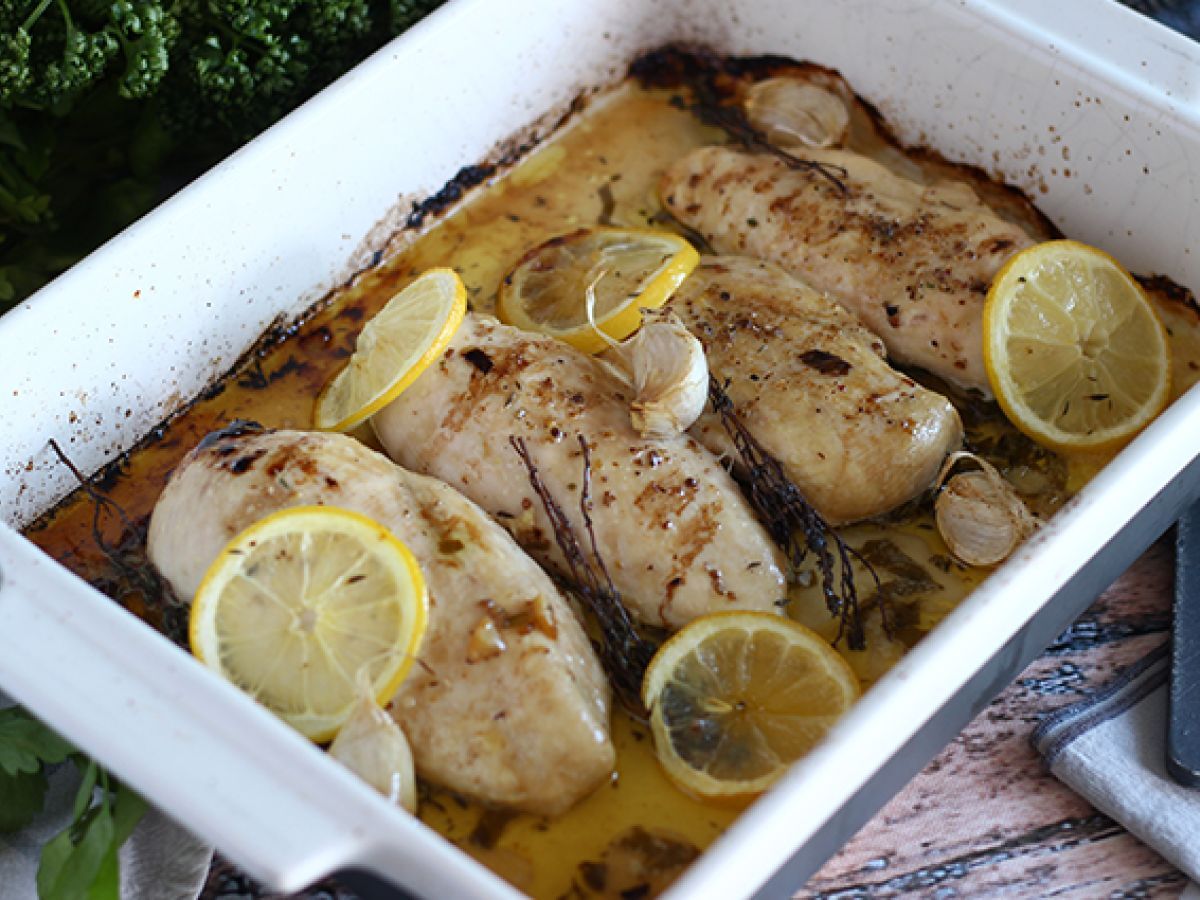 Ugnsbakad kyckling med citron - foto 3