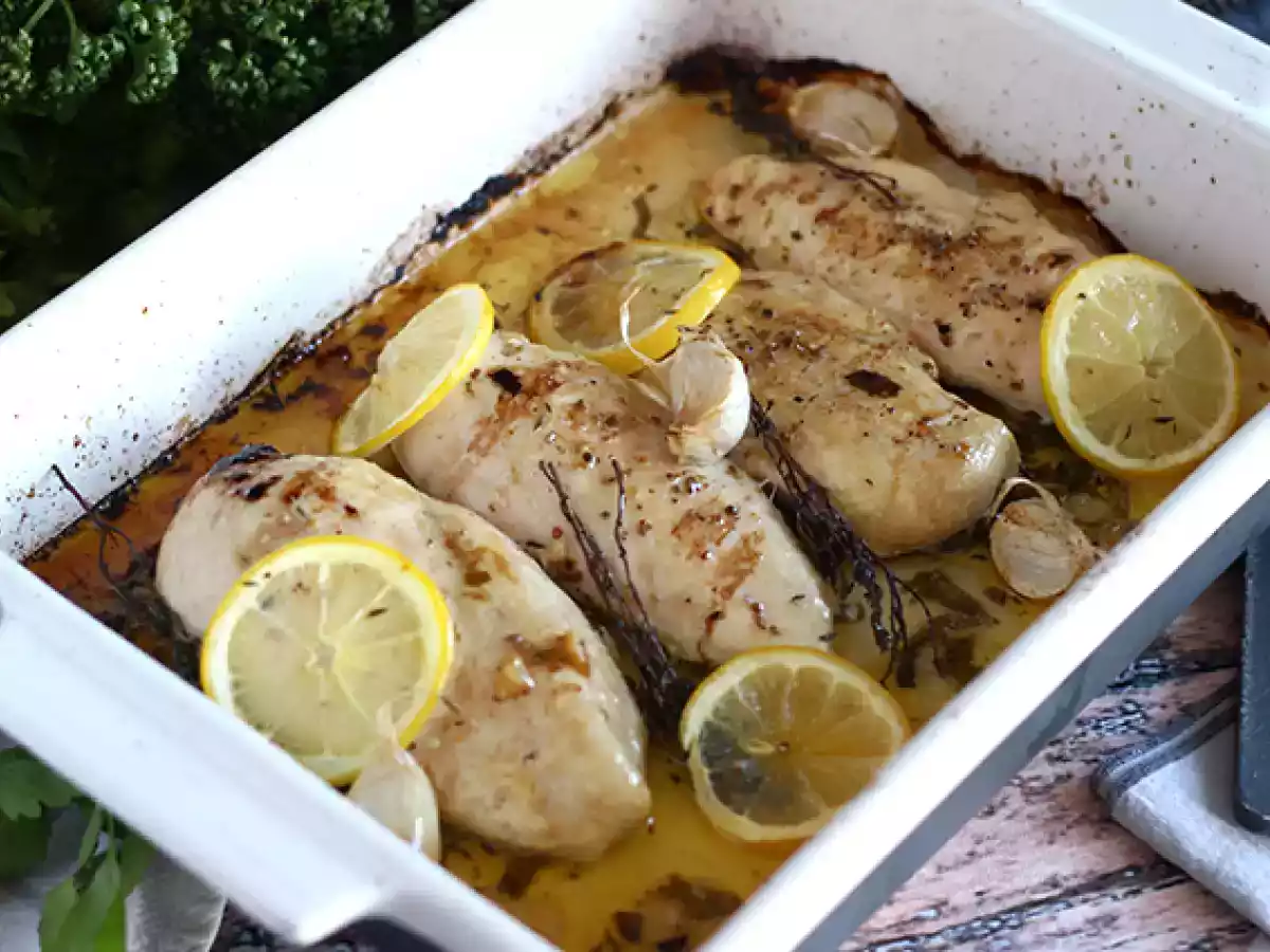 Ugnsbakad kyckling med citron - foto 3