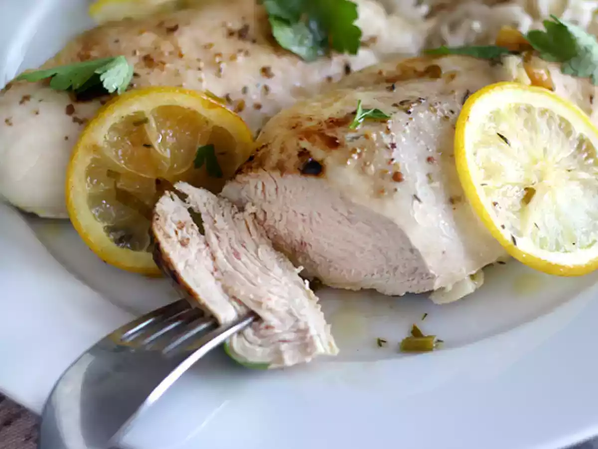 Ugnsbakad kyckling med citron - foto 4