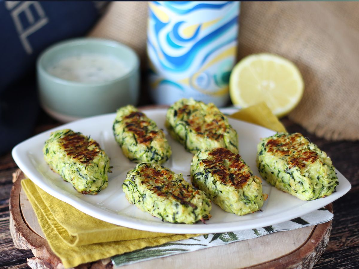 Ugnsbakade zucchinibollar - foto 3