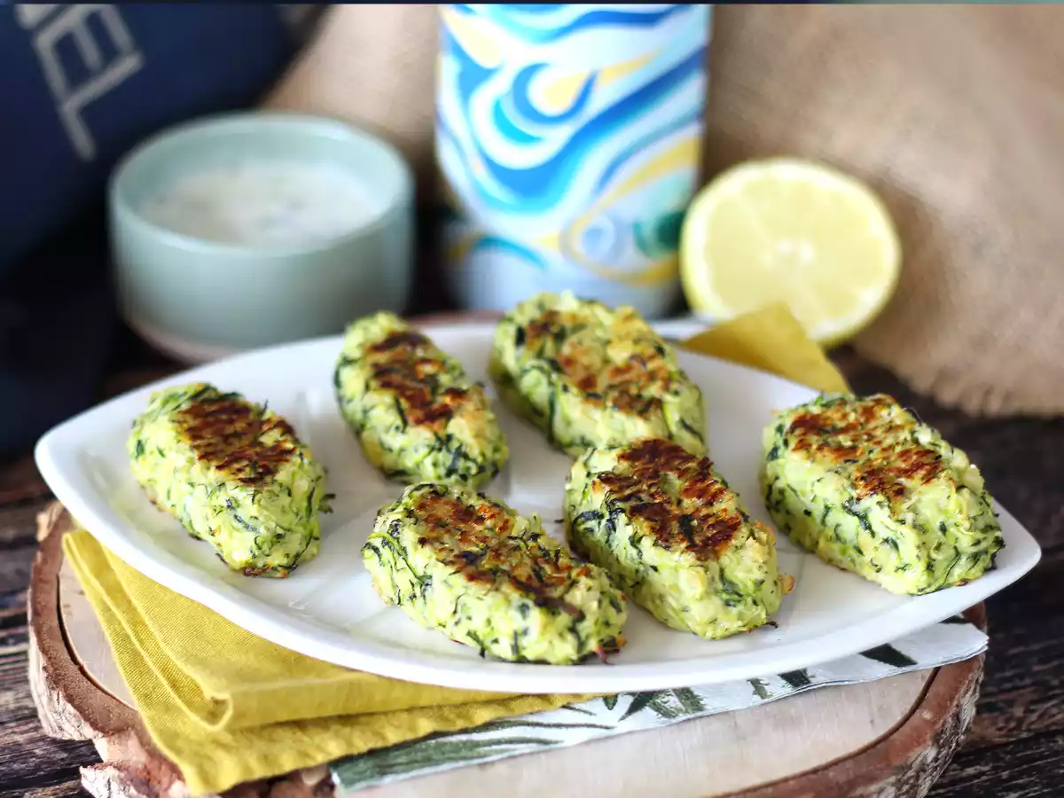 Ugnsbakade zucchinibollar - foto 3