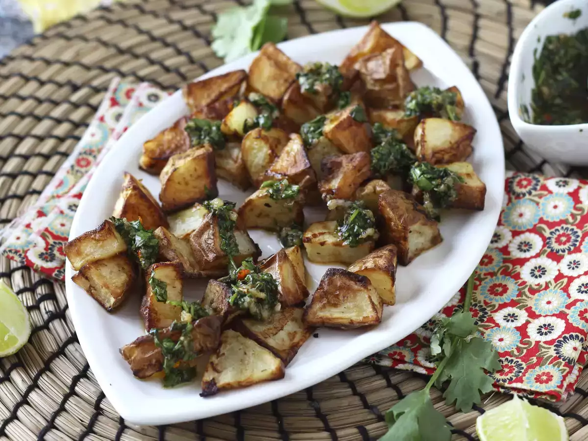 Ugnsrostad potatis med chimichurri - foto 4