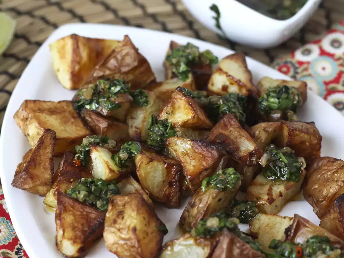Ugnsrostad potatis med chimichurri - foto 5