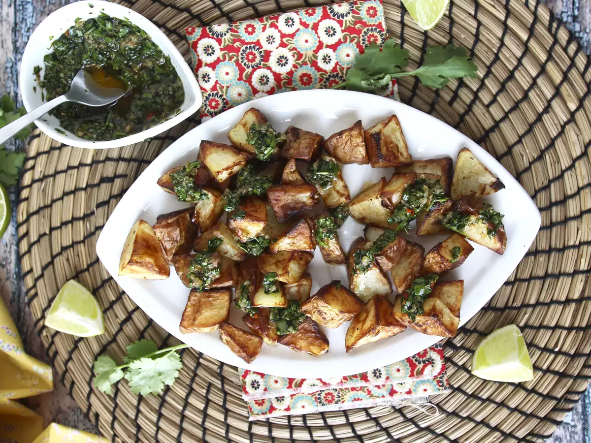 Ugnsrostad potatis med chimichurri - foto 7