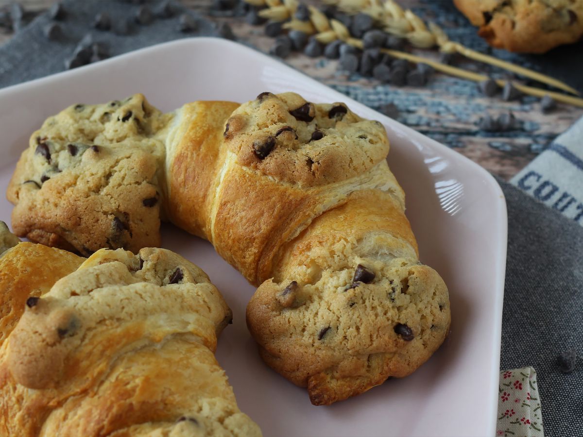 Ultra-gourmet, superenkla crookies. Den perfekta kombinationen av croissant och kaka! - foto 2