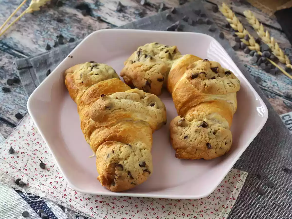 Ultra-gourmet, superenkla crookies. Den perfekta kombinationen av croissant och kaka! - foto 4