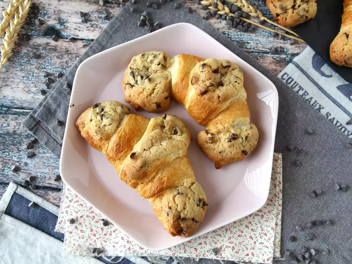 Ultra-gourmet, superenkla crookies. Den perfekta kombinationen av croissant och kaka! - foto 5