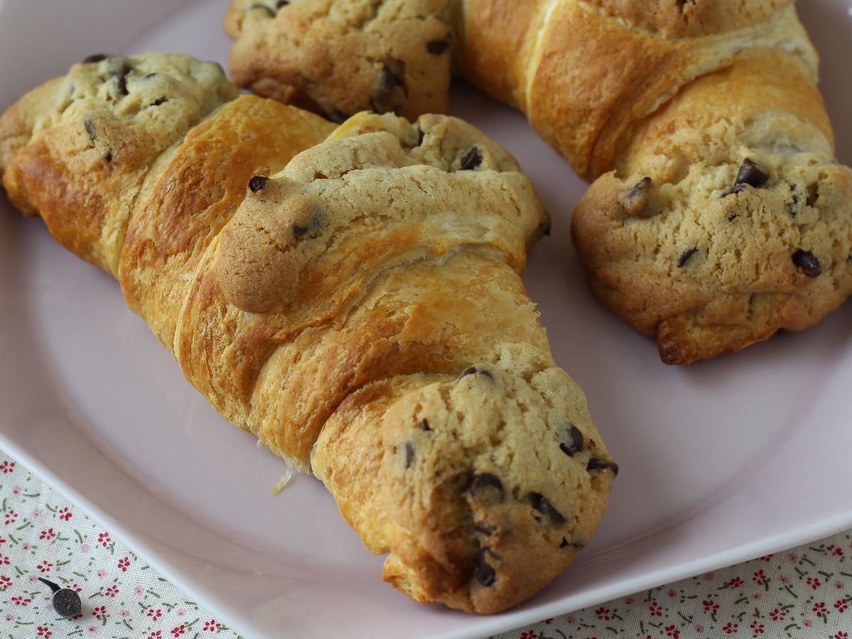 Ultra-gourmet, superenkla crookies. Den perfekta kombinationen av croissant och kaka! - foto 6