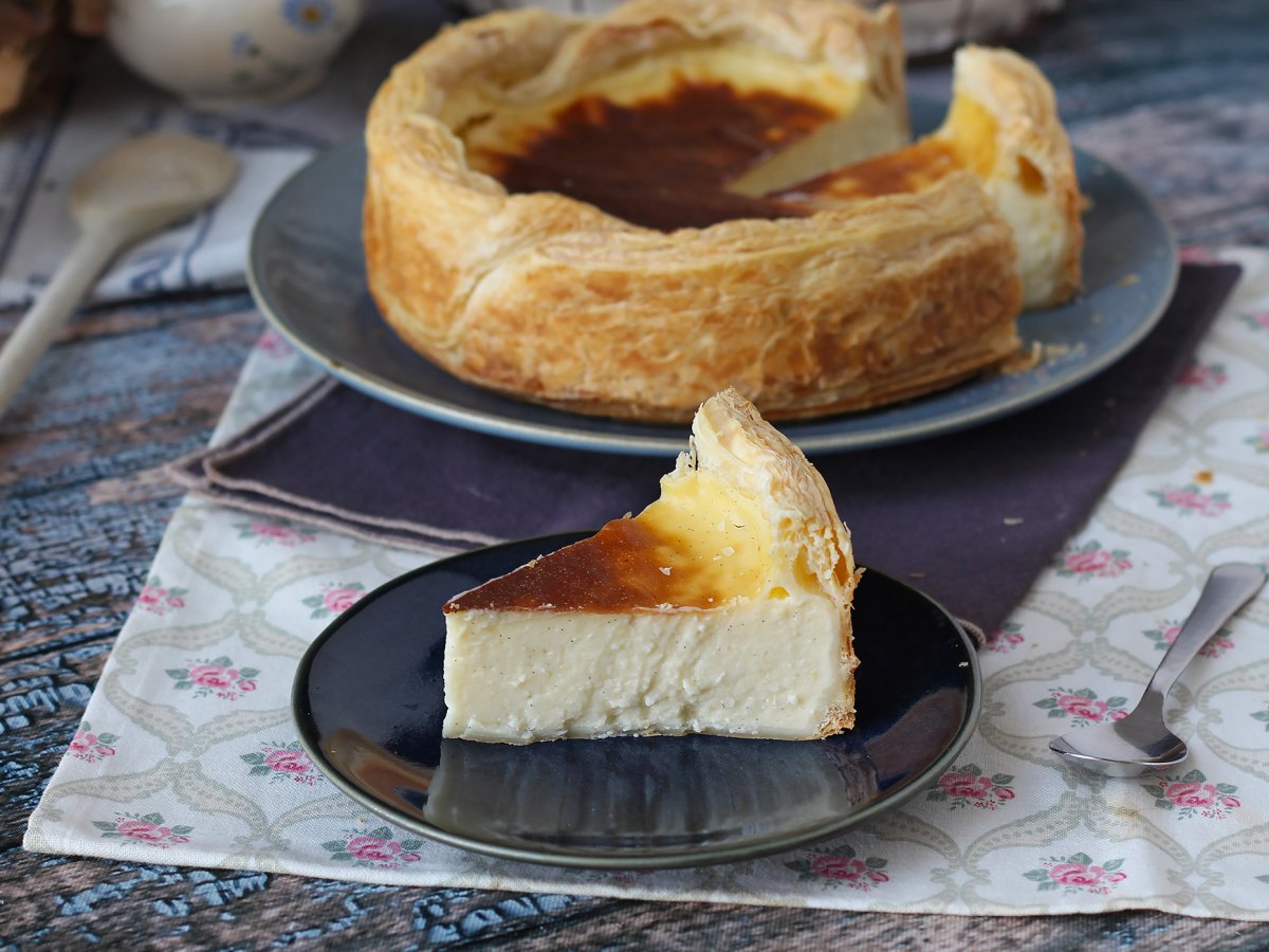 Ultrakrämig flan med bakverk - foto 2