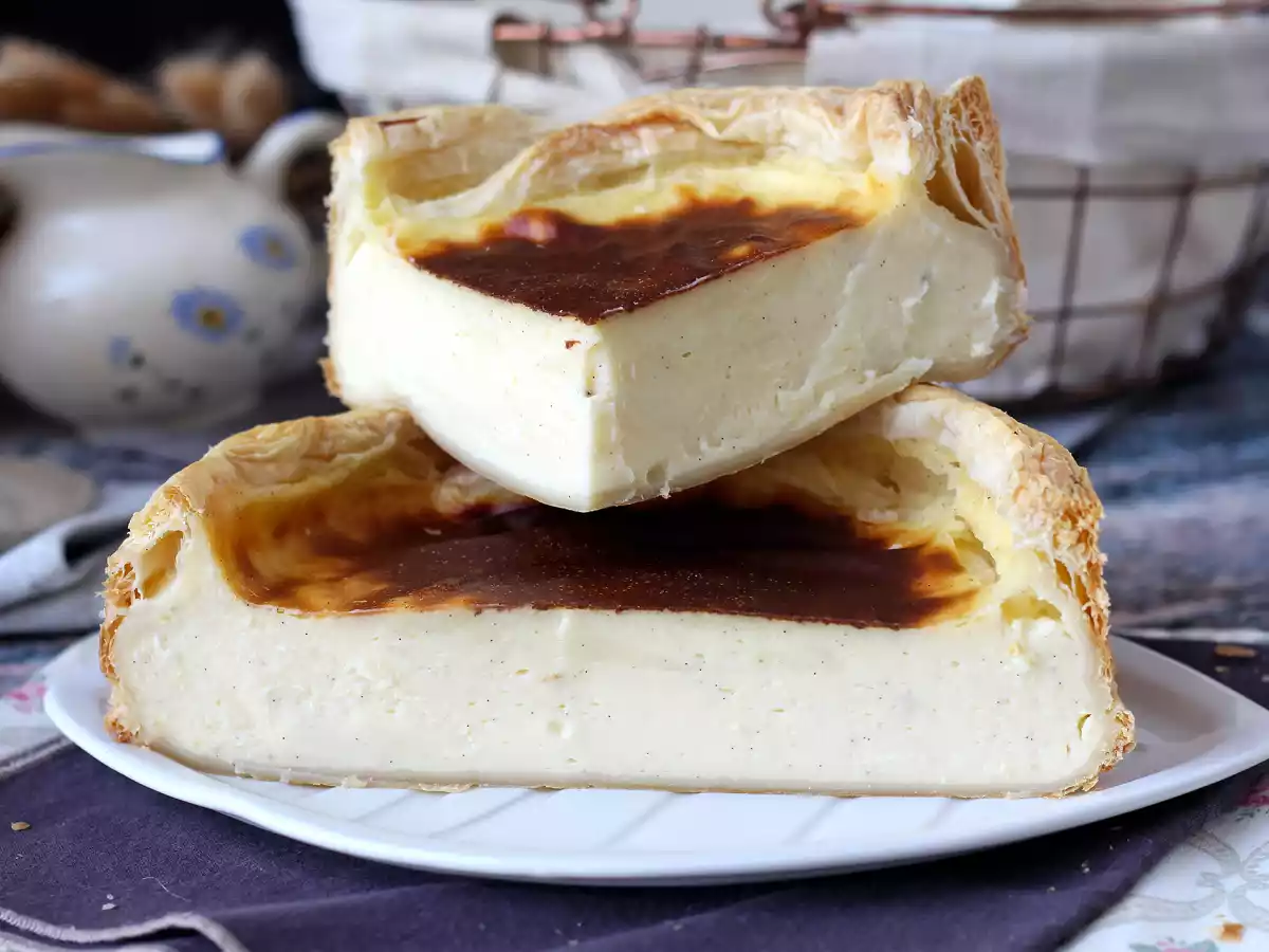 Ultrakrämig flan med bakverk - foto 4