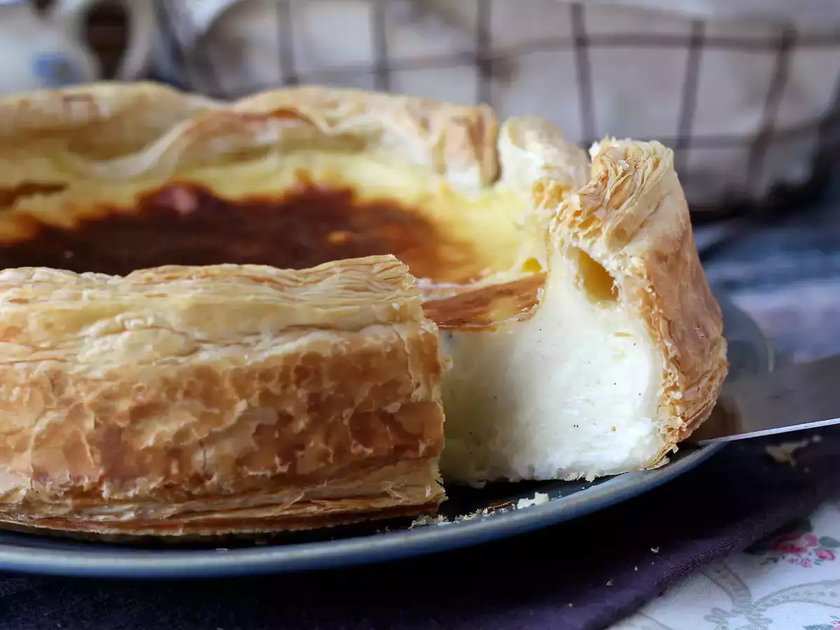 Ultrakrämig flan med bakverk - foto 7