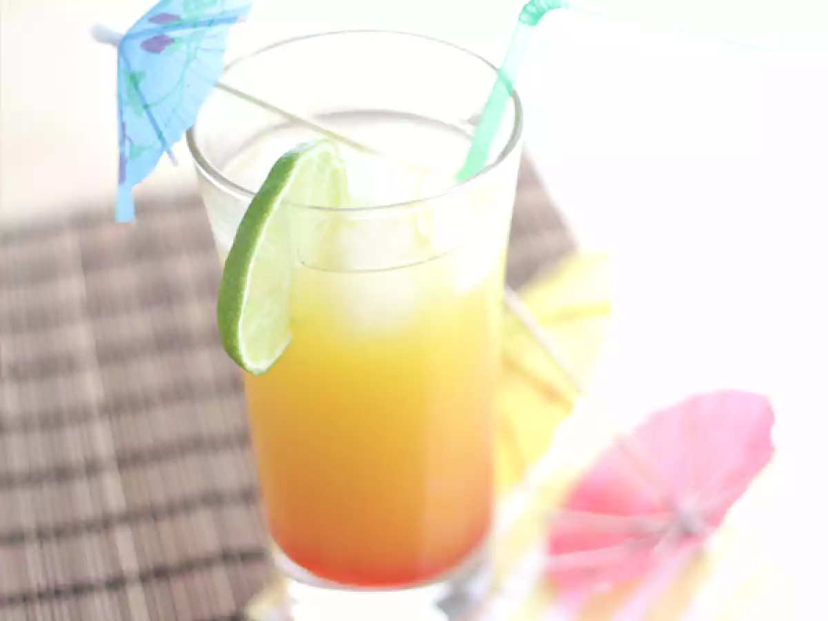 Uppfriskande Tequila Sunrise