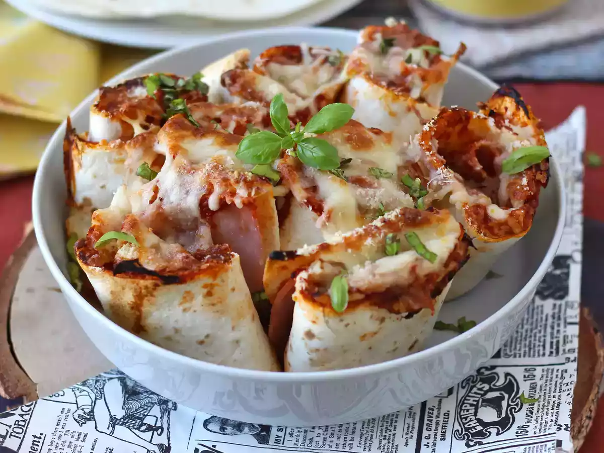 Vad man kan göra med tortillas: En gourmeträtt att dela med pizzasmak!