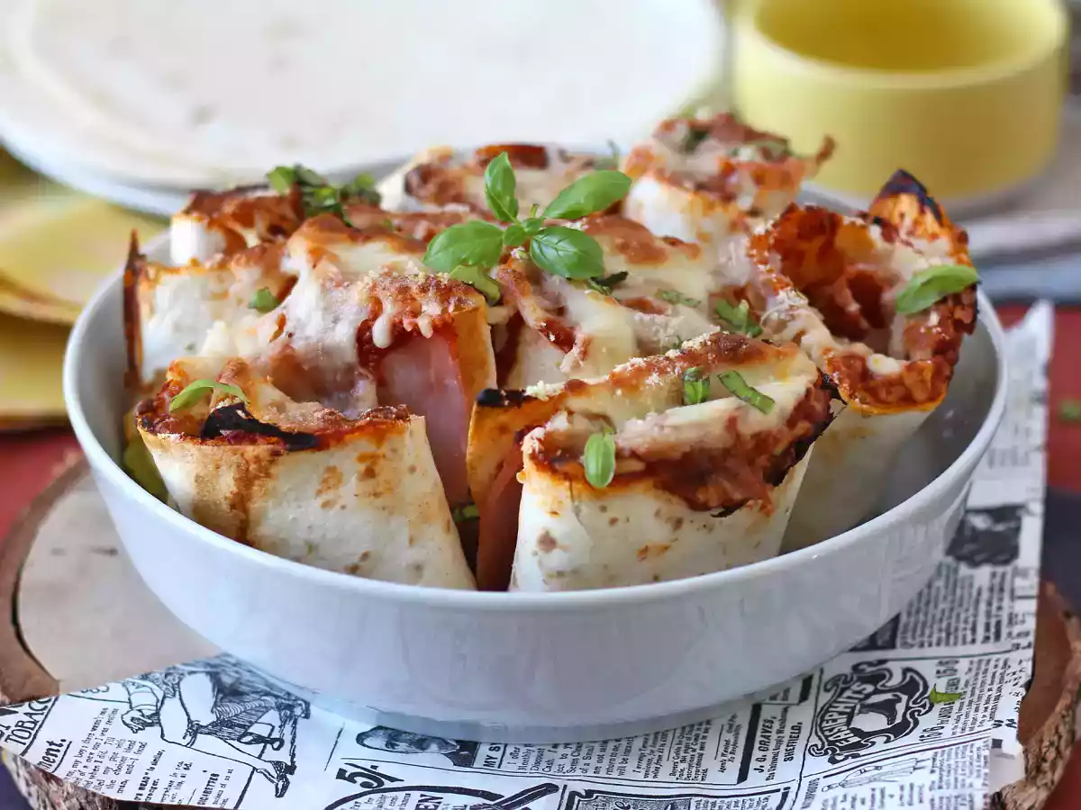 Vad man kan göra med tortillas: En gourmeträtt att dela med pizzasmak! - foto 5