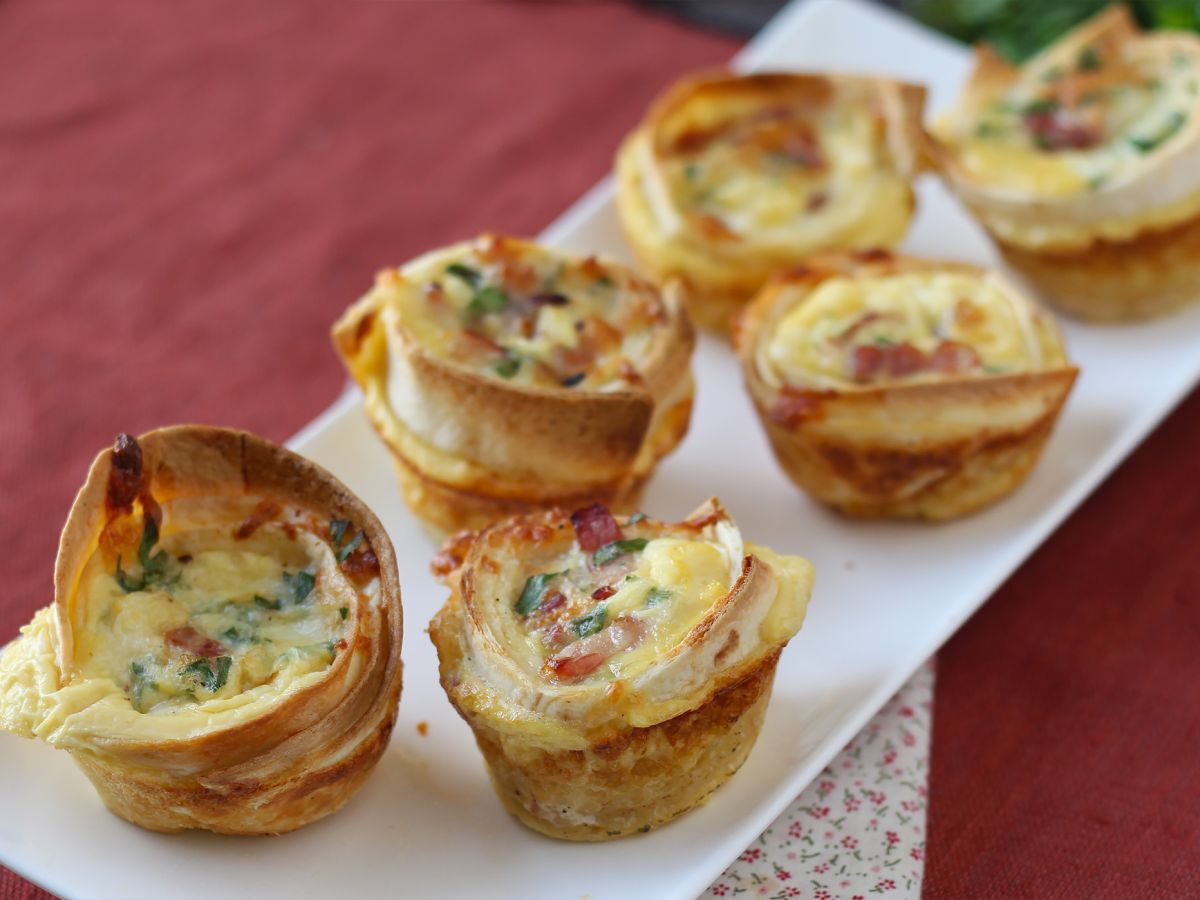 Vad man kan göra med tortillas? Enkla och ekonomiska quiches! - foto 2
