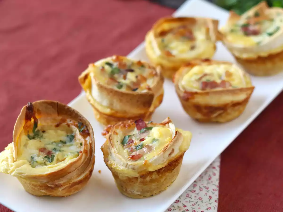 Vad man kan göra med tortillas? Enkla och ekonomiska quiches! - foto 2