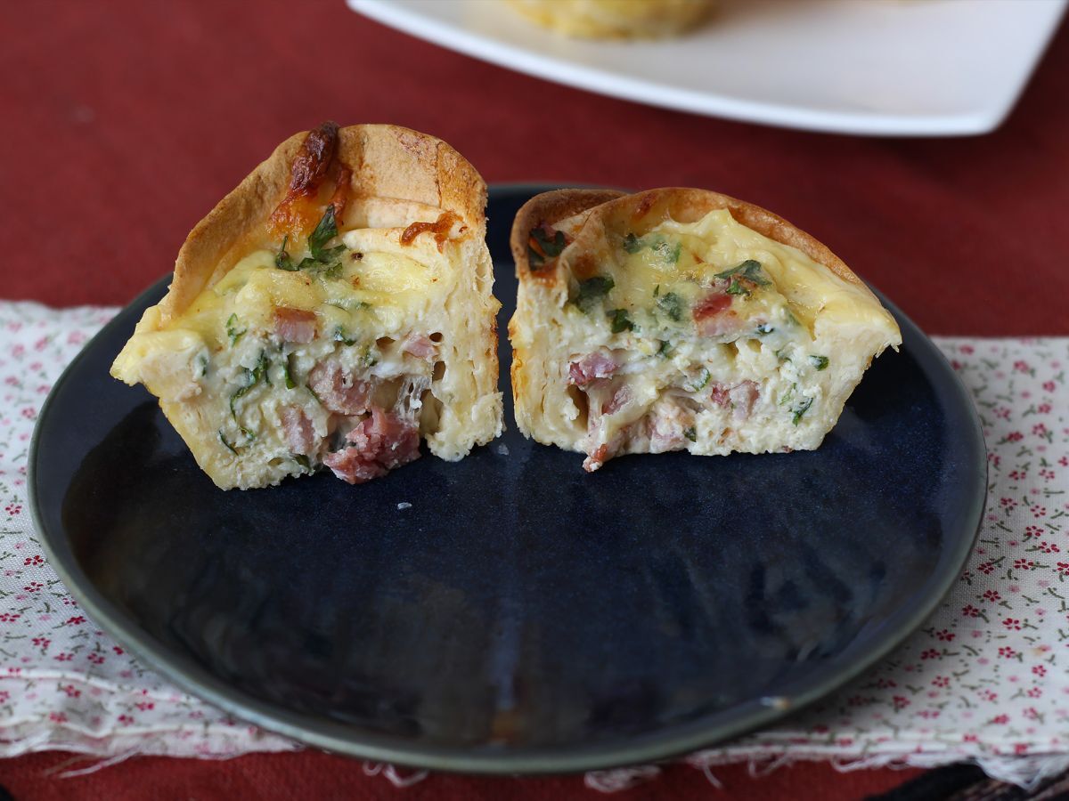 Vad man kan göra med tortillas? Enkla och ekonomiska quiches! - foto 5