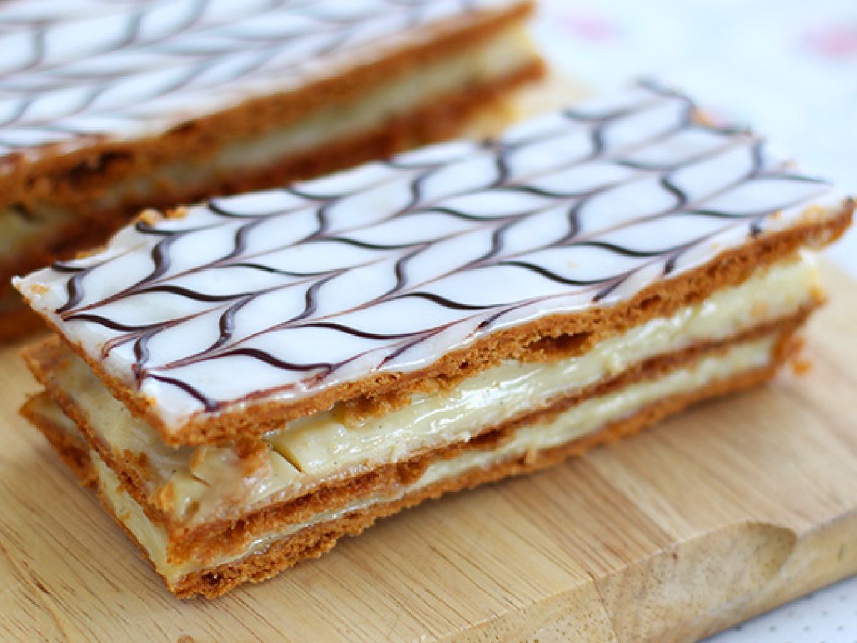Vanilj mille-feuille - foto 2