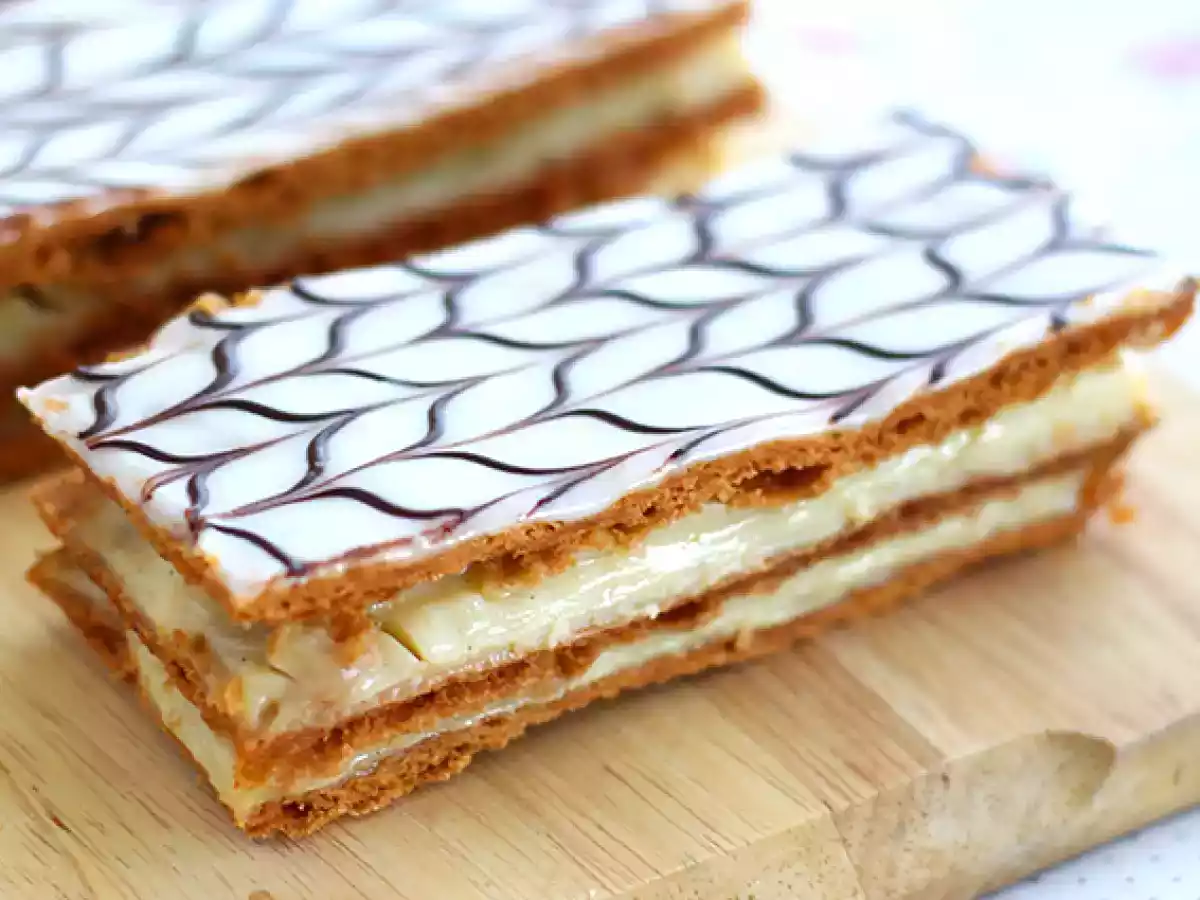 Vanilj mille-feuille - foto 2