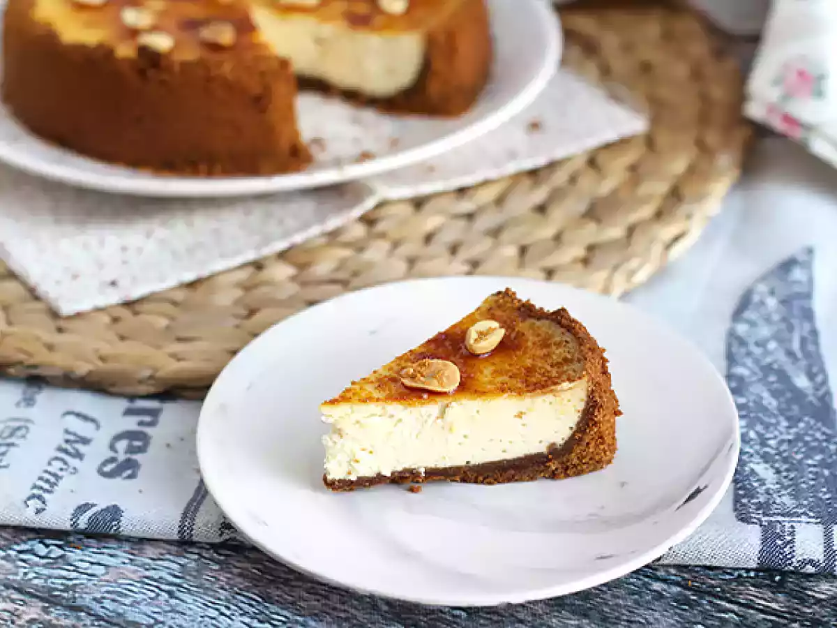 Vanilj-ricotta-cheesecake