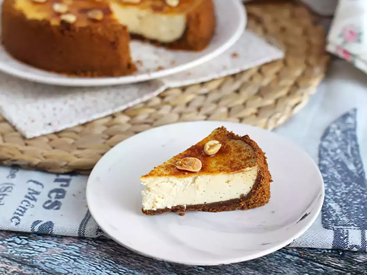 Vaniljcheesecake med ricotta