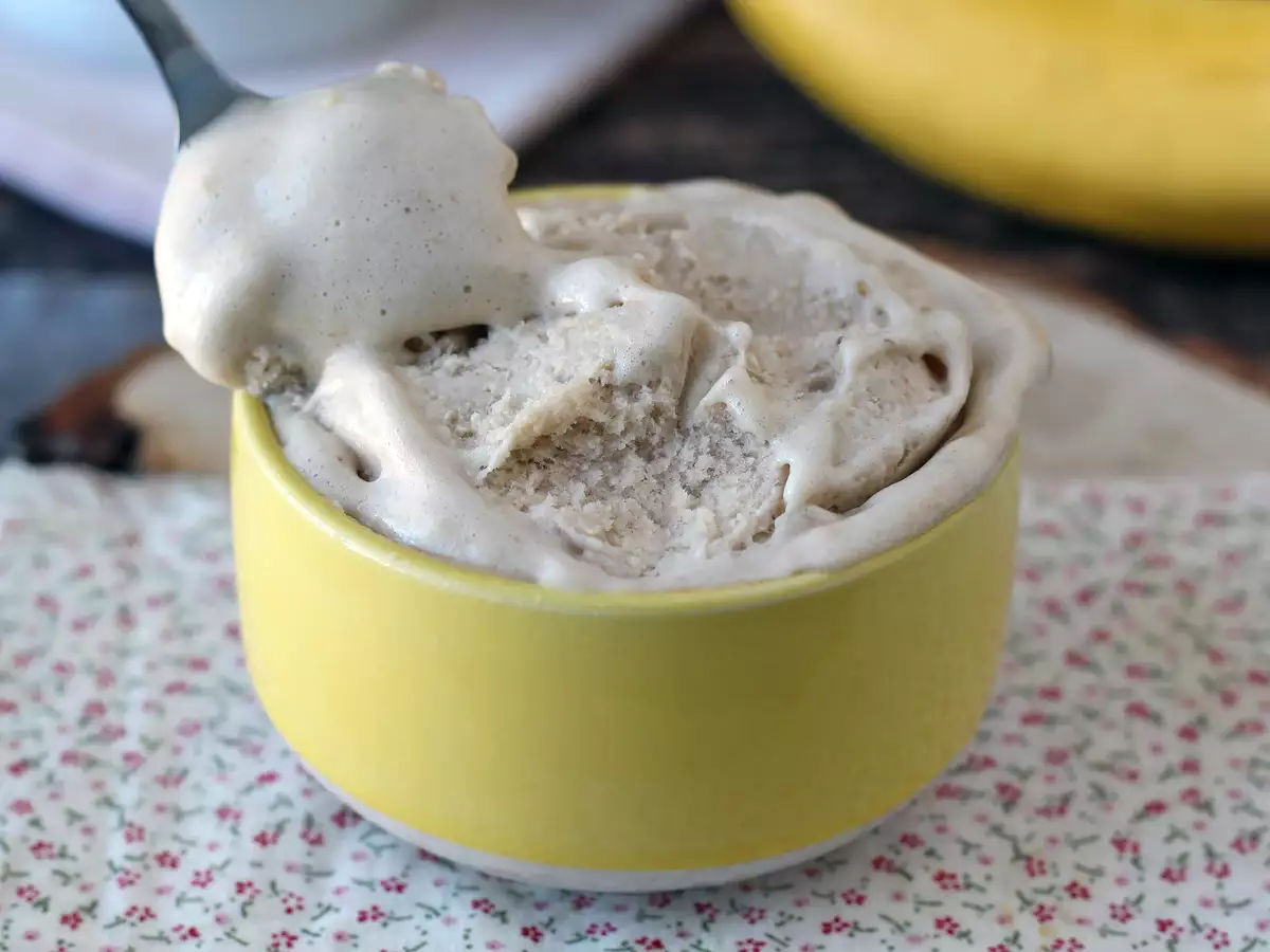 Vaniljglass med vassleprotein – snabb, proteinrik och med bara 3 ingredienser! - foto 3