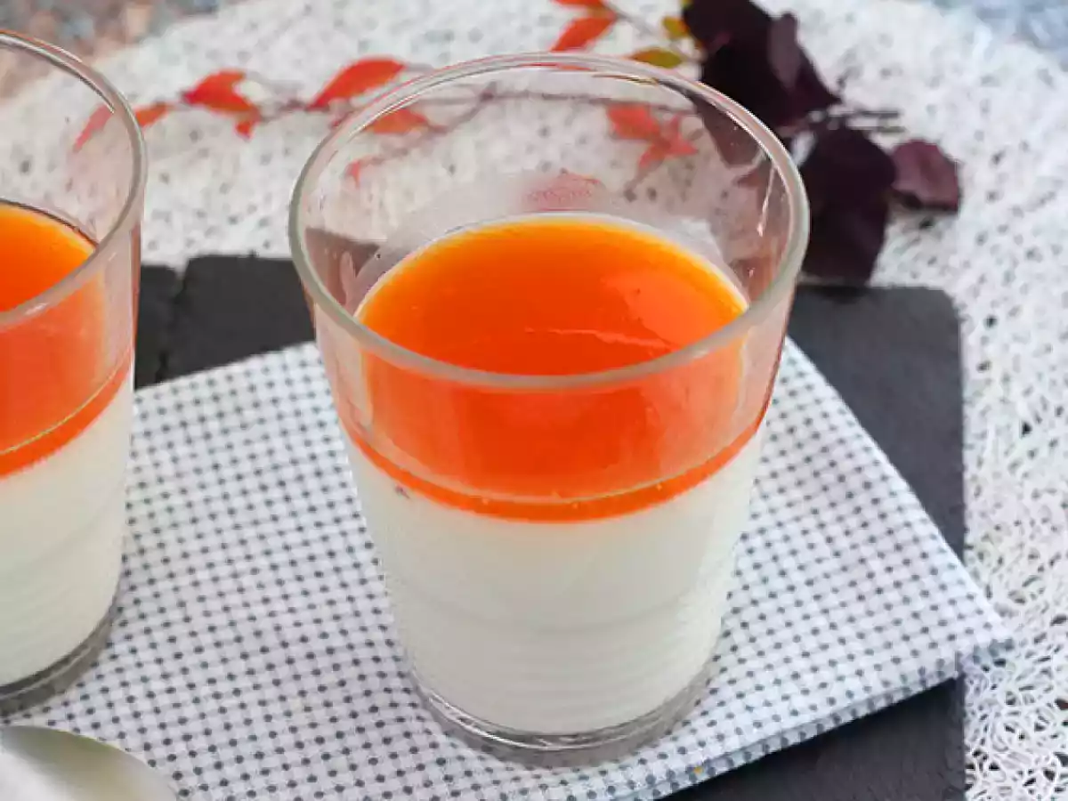 Vaniljpannacotta med aprikoscoulis - foto 3