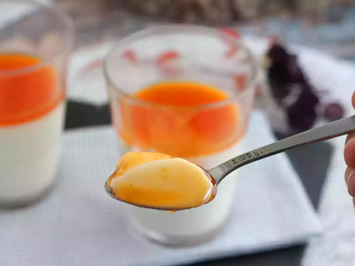 Vaniljpannacotta med aprikoscoulis - foto 4